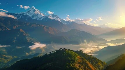 big mountain beauty view