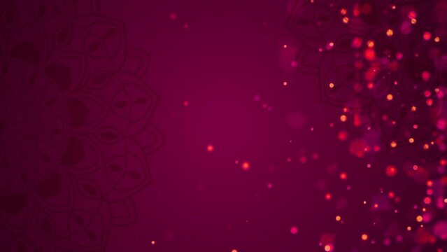 Luxury mandala background with golden arabesque pattern Arabic Islamic east style. Ramadan Style Decorative mandala. Mandala for your video background element.	