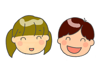 多様性の子供のイラスト