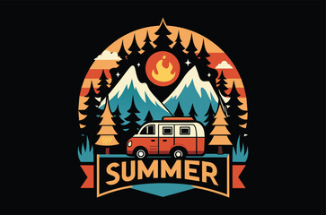 Summer svg, summer t shirt design vector illustration, beach life, with sunset reflect in the pum tree, typography, Funny summer vibes, printable, cut file cricut, silhouette, png, laser cut