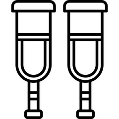 Crutches Icon