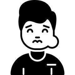 Obraz premium Swollen Icon