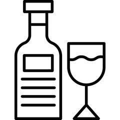 Wine Bottle Icon