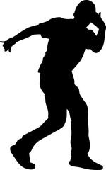 B-BOY silhouette