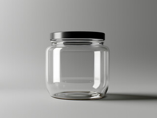 Blank jar Mockup with isolated background