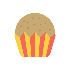 Cupcake  vector icon