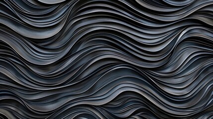 Fototapeta premium Textured Wave Pattern