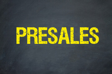 Presales	
