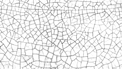 crockery ceramic crack pattern overlay design element