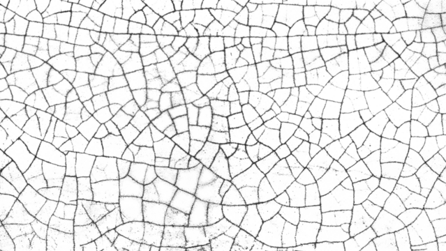 crockery ceramic crack pattern overlay design element