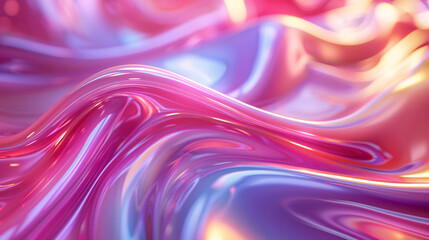 Dynamic fluid color gradient background, abstract KV main visual business PPT background