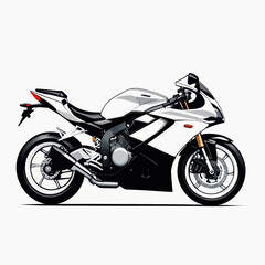 a black and white picture of a motorcycle