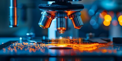 Highpowered microscope reveals intricate keratin molecules in natural fibers. Concept Microscope Imaging, Keratin Molecules, Natural Fibers, Science, Textile Analysis