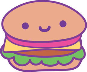 Obraz premium Burger