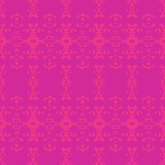 Old wallpaper on the wall.