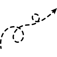 Dash Line Arrow