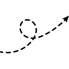 Dash Line Arrow