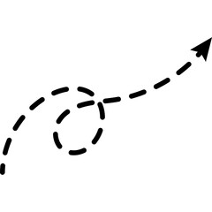 Dash Line Arrow