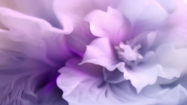 An ethereal depiction of a moonflower with its delicate white petals and dreamy purple hues.