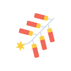 Firecracker vector icon
