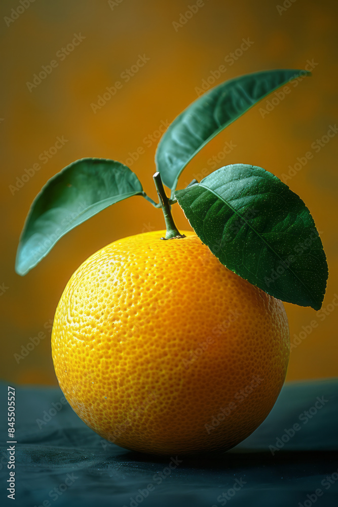 Poster minimal aesthetic image of a slightly overripe but vibrant fruit,