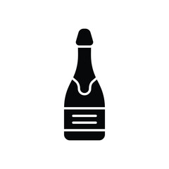 Champagne vector icon
