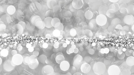 Radiant with shimmering silver and white colors, a glitter background captivates with its luxurious...