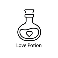 Love Potion vector icon