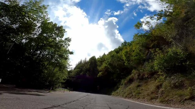Italy Driving 0973 San Benedetto In Alpe