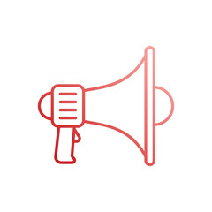 Megaphone vector icon