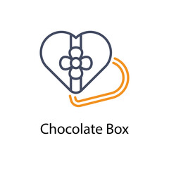 Chocolate Box vector icon