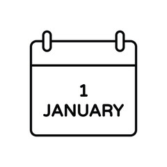 Calendar Date vector icon