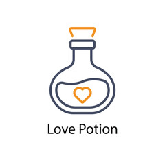 Love Potion vector icon