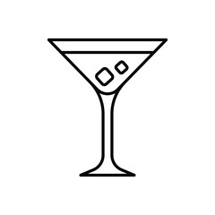 Cocktail vector icon
