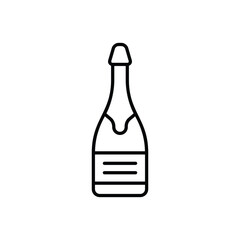 Champagne vector icon