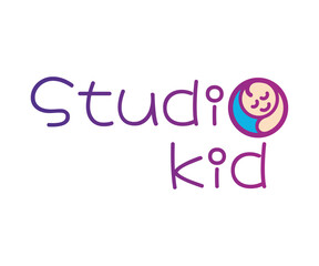 Photography logo icon design template elements. Children's photography logo design. Usable for Branding and Business Logos.
