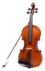 Fototapeta premium PNG Violin white background performance orchestra.