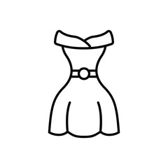 Dress vector icon