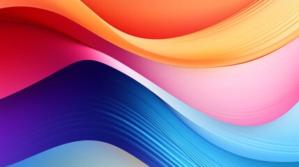 Dynamic fluid color gradient background, abstract KV main visual business PPT background