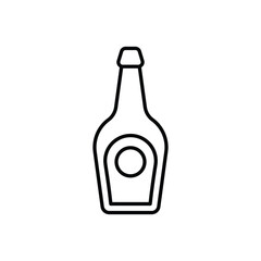 Whiskey vector icon