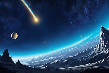 Then something amazing happened on the space, planet, galaxy. 