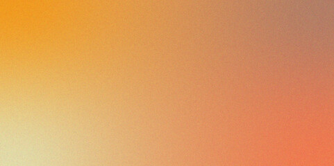 Yellow orange grainy gradient noise texture effect. Metallic rough and noise foil texture polished glossy background. Modern dark minimalist noise Grungy rough gradient. 