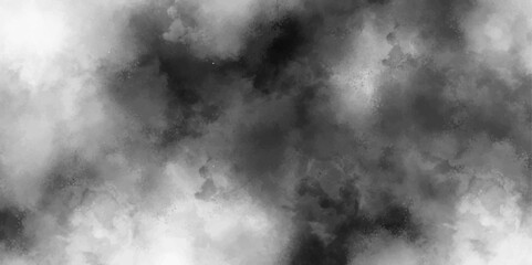 Fresh and clean Sky with white clouds. Smoke cloudy blurred dreamy atmosphere. Beautiful stylist modern White with smoke. Painting with cloudy distressed texture.