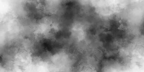 Fresh and clean Sky with white clouds. Smoke cloudy blurred dreamy atmosphere. Beautiful stylist modern White with smoke. Painting with cloudy distressed texture.