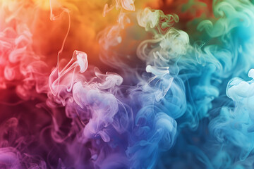 Obraz premium colorful fumes background