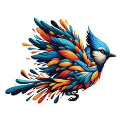 Fototapeta premium bird Free Vector and bird Illustration,