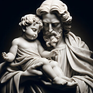 St.Joseph and little Jesus