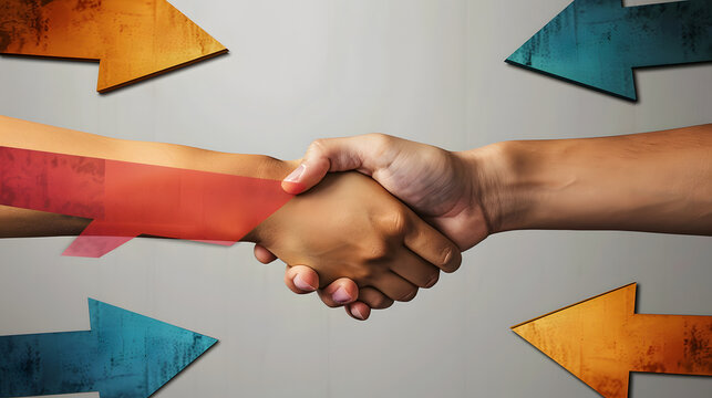 Conflict resolution process, using effective communication and mediation techniques to reach a mutual agreement and seal a deal.