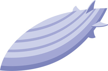 Military rocket flying in air striking target during war