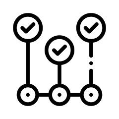 value chain line icon